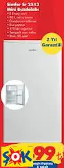 SİMFER SR 2513 MİNİ BUZDOLABI SİMFER SR 2513 MİNİ BUZDOLABI
